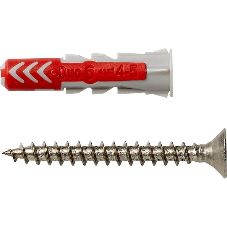 Fischer DuoPower universeelplug PZ2 nylon 6x30mm 4st