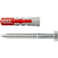 Fischer DuoPower universeelplug SW 17 nylon 14x70mm 2st