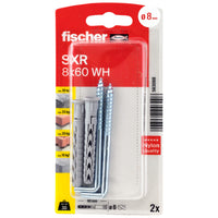 Fischer SXR kozijnplug nylon 8x60mm 2st