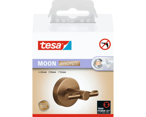Tesa Moon badjashaak stainless steel enkel brons