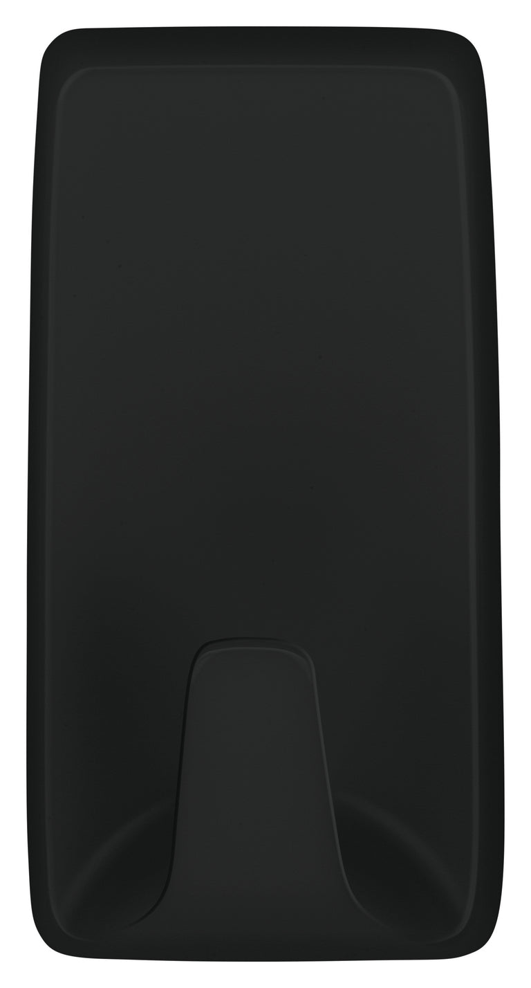 Tesa Powerstrips zelfklevende haak rechthoek kunststof zwart 2st