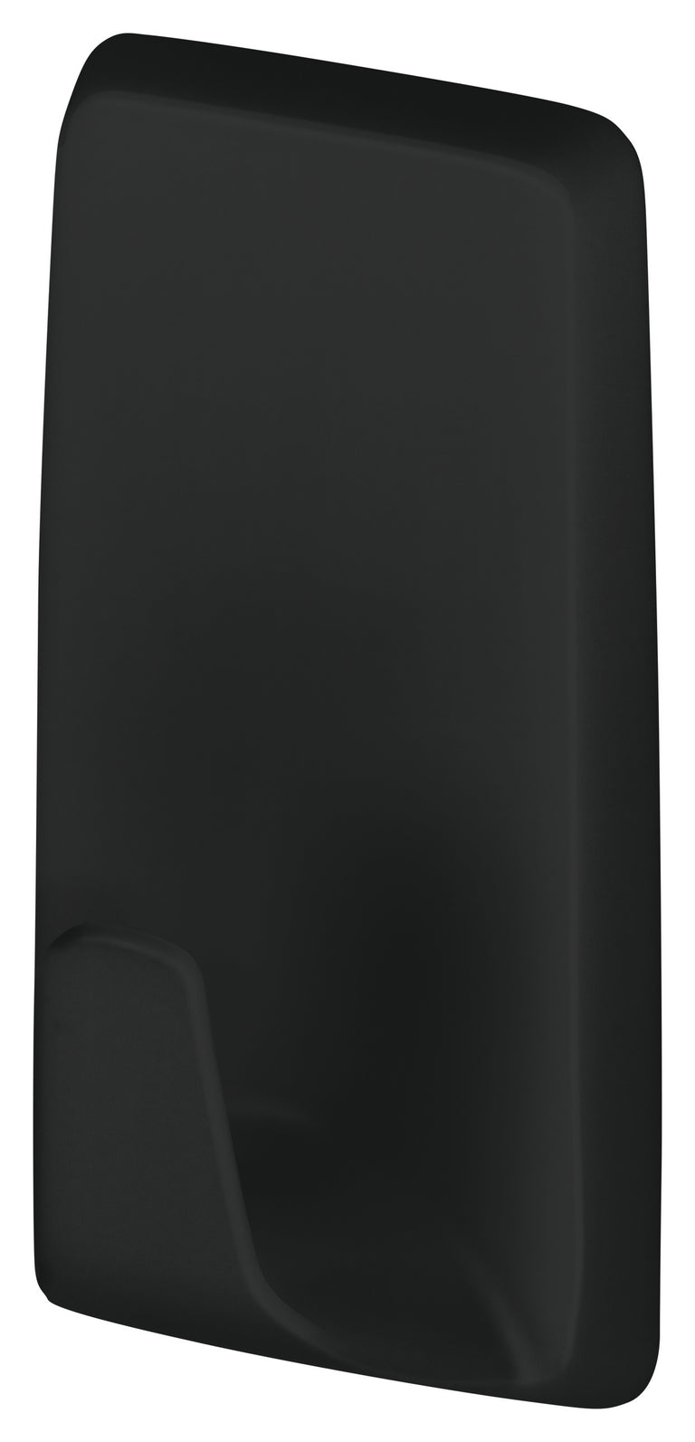 Tesa Powerstrips zelfklevende haak rechthoek kunststof zwart 2st