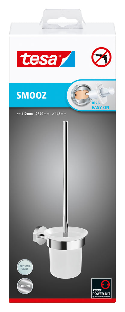 Tesa Smooz toilet borstel RVS enkel zilver