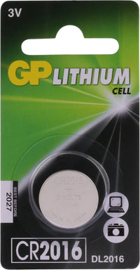 GP batterij knoopcel CR2016 lithium
