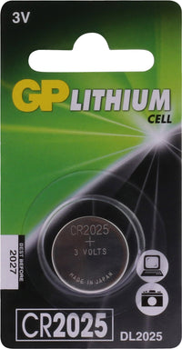 GP batterij knoopcel CR2025 lithium