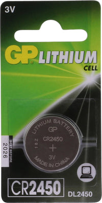 GP batterij knoopcel CR2450 lithium