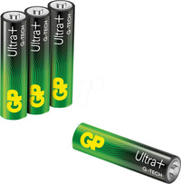 GP Ultra Plus batterij AAA alkaline 4st