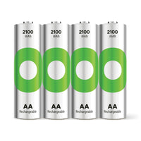 GP Recyko AA batterij NiMH oplaadbaar 2100mAh 1,2V 4st