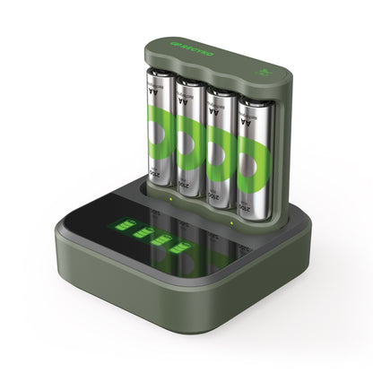 GP Recyko batterij oplader 4x AA B441D 5V