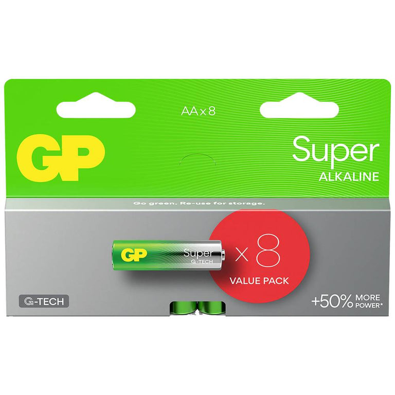GP Super batterij AA alkaline 8st