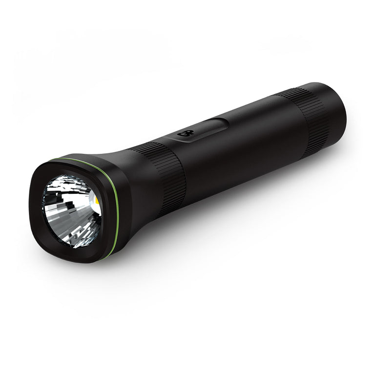 GP C107 LED zaklamp plastic zwart