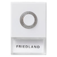 Honeywell beldrukker Atlanta D723 bedraad wit 