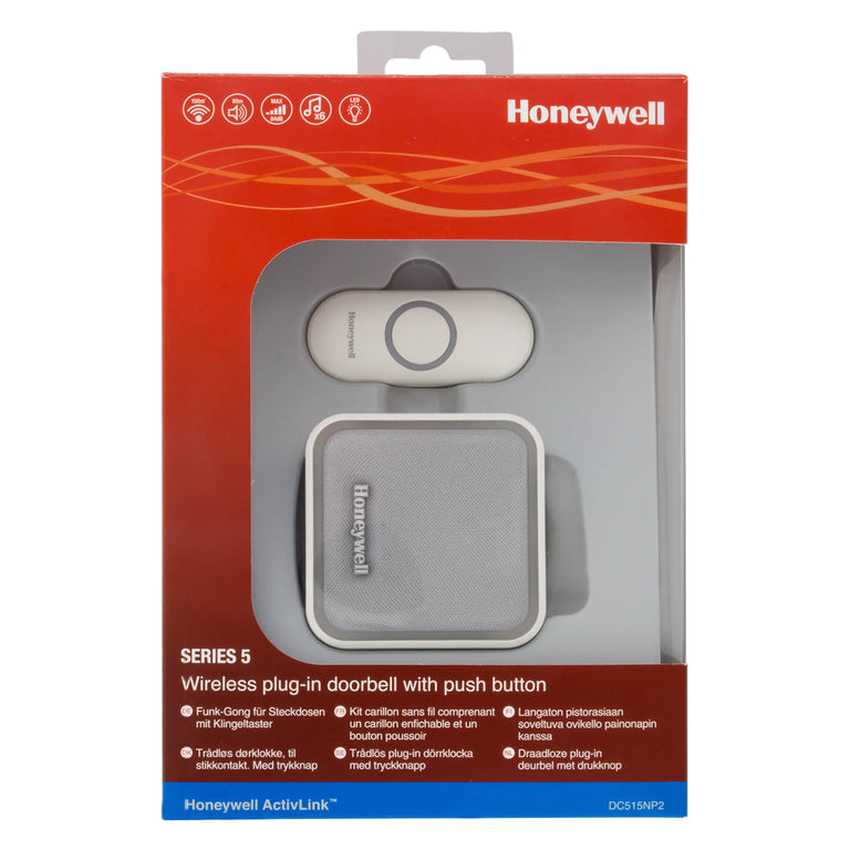Honeywell deurbelset DC515NP2 wit