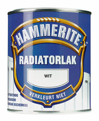 Hammerite radiatorlak hoogglans gebroken wit 750ml