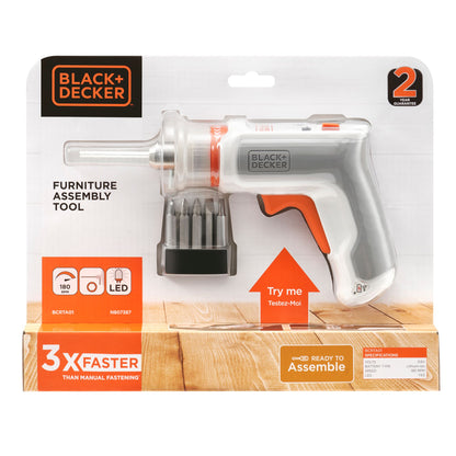 Black & Decker montageschroevendraaier BCRTA01-XJ 3,6V Li-Ion