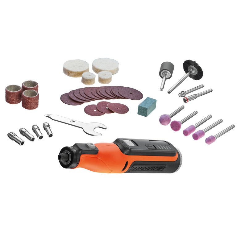Black & Decker accu oscillerende multitool BCRT8I 7,2V incl. koffer