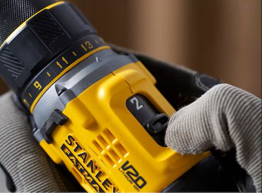 Stanley FatMax V20 schroef-/boormachine SFMCD725D2K-QW 18V 2 accu's