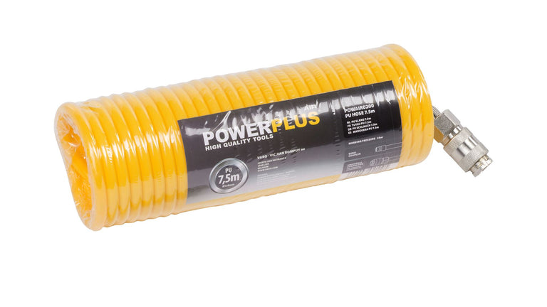 Powerplus luchtslang 7,5m 