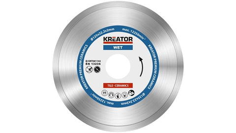 Kreator Premium Nat diamantschijf ⌀125mm