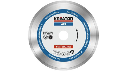 Kreator Premium Nat diamantschijf ⌀180mm