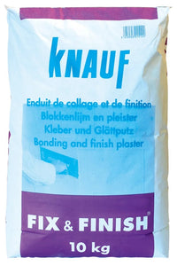 Knauf blokkenlijm en pleistergips wit 10kg