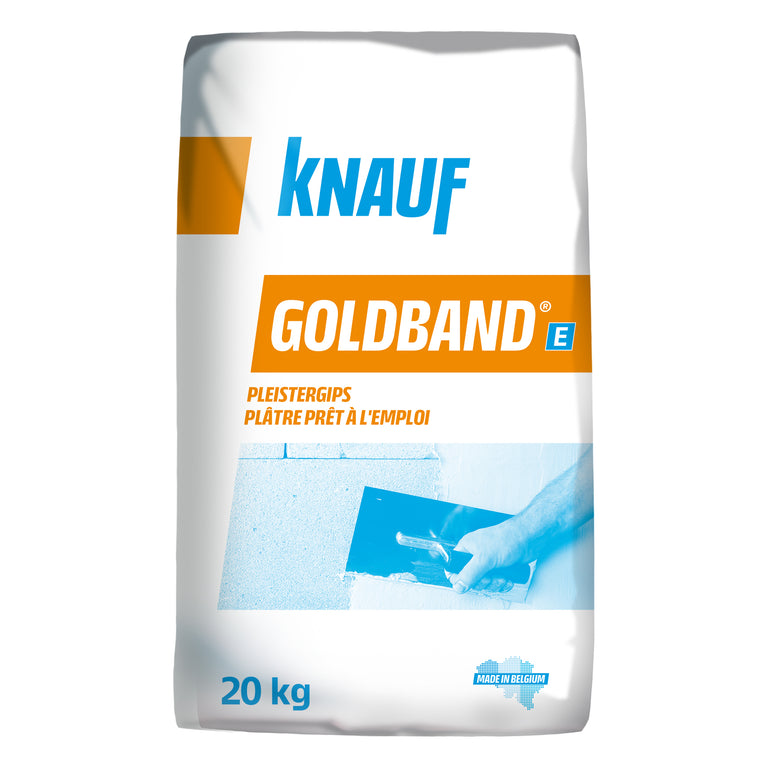 Knauf Goldband E pleistergips wit 5mm 20kg