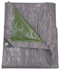 Talen afdekzeil grijs, groen 5x8m