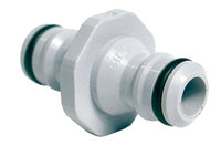 Talen dubbele nippel pvc