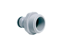 Talen kraannippel met buitendraad kunststof 3/4"