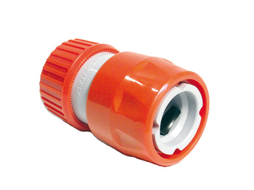 Talen snelkoppeling met slanghouder pvc 1/2"