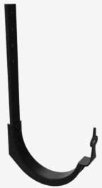 Grovik T125 beugel aluminium 125mm zwart