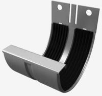 Grovik T150 koppelstuk aluminium 150mm zilver