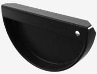 Grovik T150 kopschot aluminium 150mm zilver