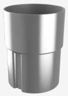 Grovik N85 verbindingsmof ø85mm aluminium 85mm zilver