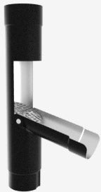 Grovik N85 afscheider ø85mm aluminium 85mm zwart