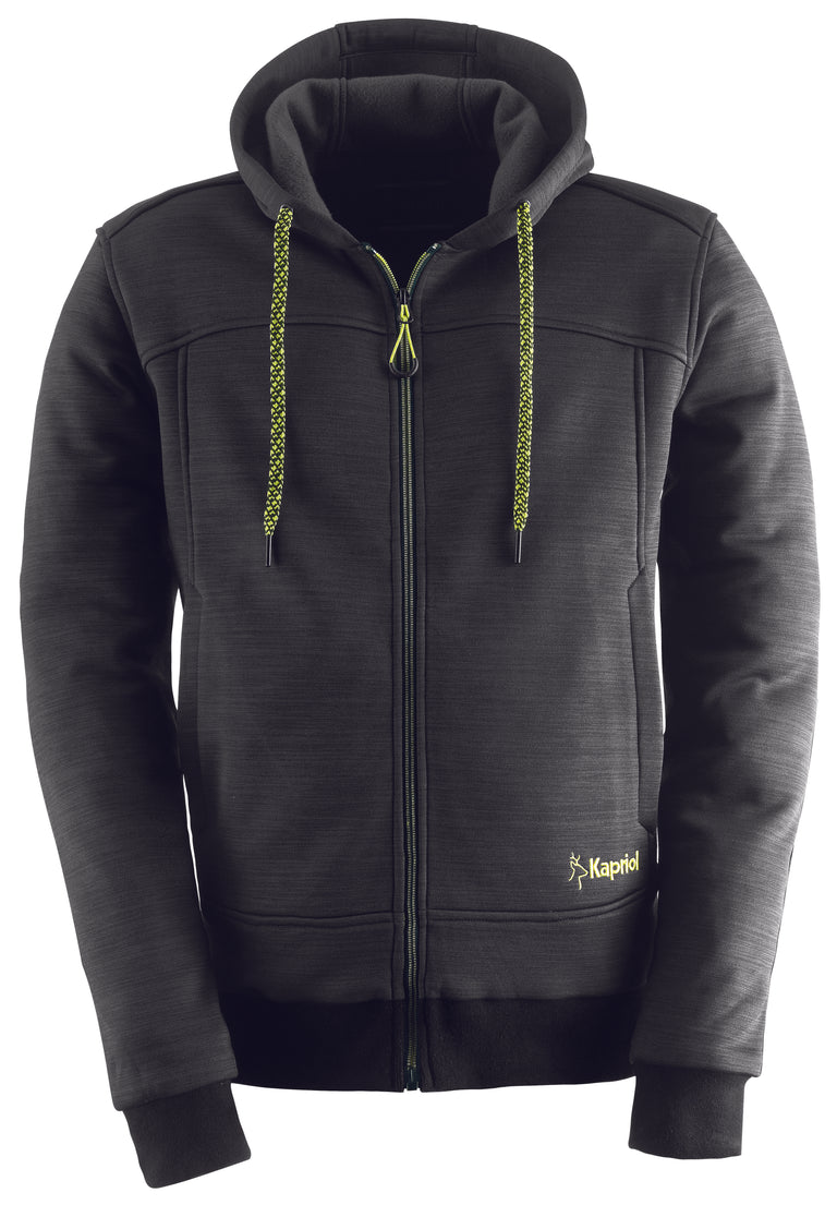 Kapriol Slick Zipper sweatshirt grijs M