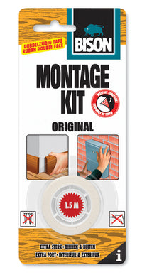 Bison montagekit tape Original 19mmx1,5m