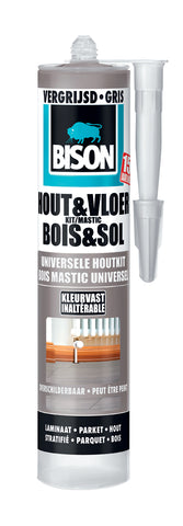Bison hout- en vloerkit elastisch 300ml