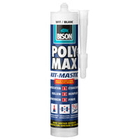Bison Poly Max Sealant afdichtingskit elastisch wit 280ml