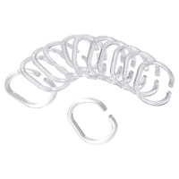 Differnz douchegordijnring C-Minor transparant