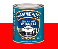 Hammerite  metaallak zijdeglans  rood 750ml