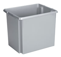 Sunware Nesta opbergbox 45L kunststof zilver 1-vaks