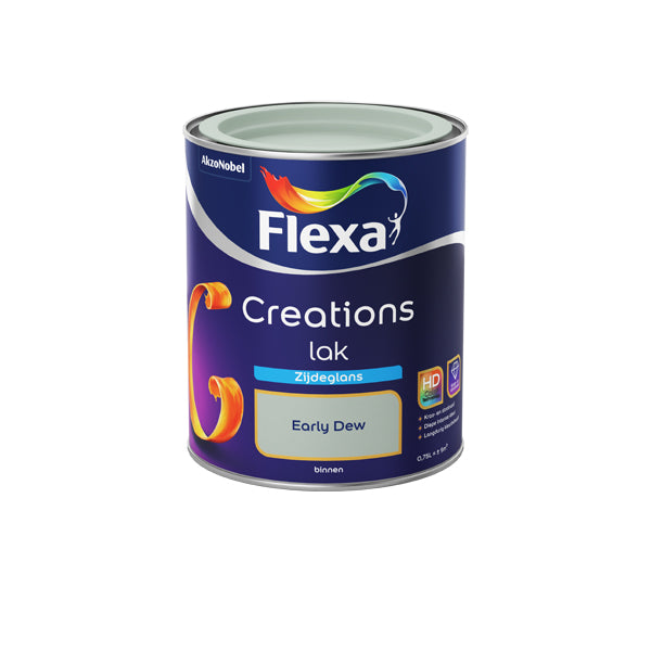 Flexa Creations lak zijdeglans early dew 750ml