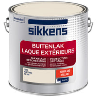 Sikkens Buitenlak hoogglans RAL9001 2,5L