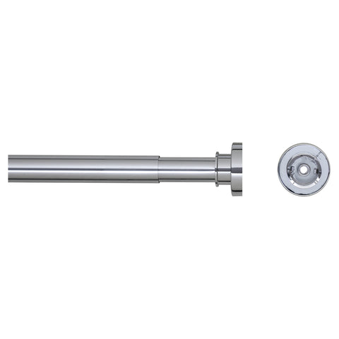 Sealskin douchegordijnstang Seallux chroom 80-130cm