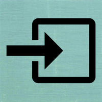 Pickup pictogram ingang aluminium 80x80mm