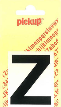 Pickup Helvetica plakletter hoofdletter Z zwart 60mm