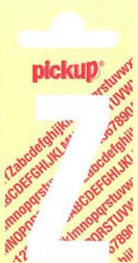 Pickup Nobel plakletter Z mat wit 60mm
