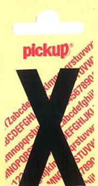 Pickup Nobel plakletter X mat zwart 120mm