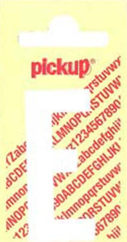 Pickup Nobel plakletter E mat wit 120mm